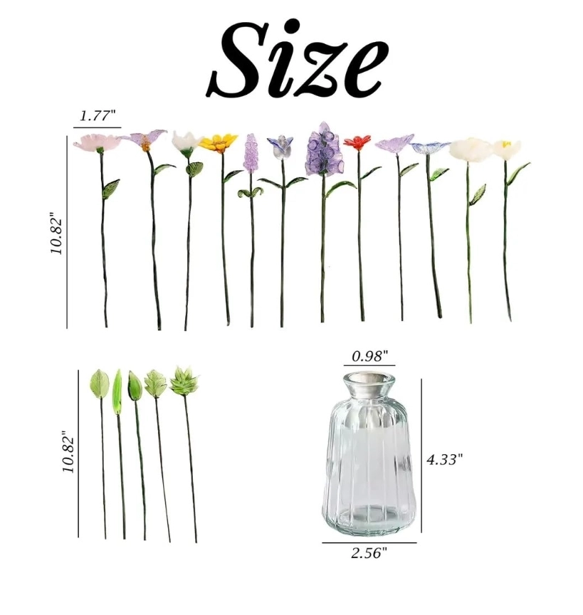 April Birth Flower Pea Blossom – Handmade Glass Keepsake with Shapable Vines, Graduation or Memory Gift (4) April Birth Flower Pea Blossom – Handmade Glass Keepsake with Shapable Vines, Graduation or Memory Gift (4)