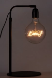 Custom Text Vintage Edison LED Filament G125 Pendant Bulb for Indoor Decorations (2)
