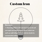 G125 Christmas Tree-Shaped Decorative Light Bulb – Warm Holiday Atmosphere Christmas Gift (3)