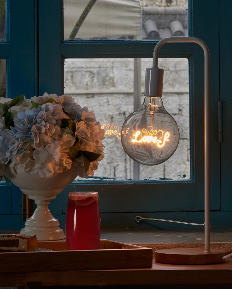 Large Decorative Customized Hanging G125 Globe LED Bulb, E27, New Design, Industrial Globe 5W Filament Light (2)
