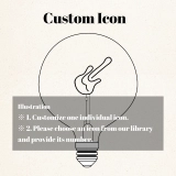 LED Green Light Bulb for night lamp - Globe G125 Single Filament Icon - 5W E27 Dimmable (2)