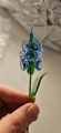 Customer reviews: Handmade Glass Blue Delphinium Flower, Single Stem Keepsake Gift – 10.24 in Customer reviews: Handmade Glass Blue Delphinium Flower, Single Stem Keepsake Gift – 10.24 in