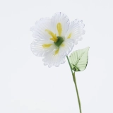 Handmade Glass Pale Lavender Japanese Iris Flower, Single Stem Gift – 10.24 in