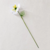 Handmade Glass Pale Lavender Japanese Iris Flower, Single Stem Gift – 10.24 in (4) Handmade Glass Pale Lavender Japanese Iris Flower, Single Stem Gift – 10.24 in (4)
