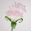 Handmade Glass Sweet Pea Flower, Single Stem Floral Decor Gift