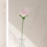 Handmade Glass Sweet Pea Flower, Single Stem Floral Decor Gift (5)