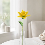 Handmade Glass Yellow Daffodil Flower – Single Stem Floral Gift for Home Decor (3) Handmade Glass Yellow Daffodil Flower – Single Stem Floral Gift for Home Decor (3)