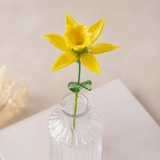 Handmade Glass Yellow Daffodil Flower – Single Stem Floral Gift for Home Decor (6) Handmade Glass Yellow Daffodil Flower – Single Stem Floral Gift for Home Decor (6)