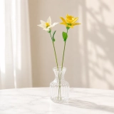 March Birth Flower Glass Gift Set – Handmade Narcissus & Yellow Jonquil Daffodil Flowers (2) March Birth Flower Glass Gift Set – Handmade Narcissus & Yellow Jonquil Daffodil Flowers (2)