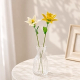 March Birth Flower Glass Gift Set – Handmade Narcissus & Yellow Jonquil Daffodil Flowers (3) March Birth Flower Glass Gift Set – Handmade Narcissus & Yellow Jonquil Daffodil Flowers (3)