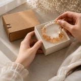 November Sunlit Grace Birthstone Bracelet – Brazilian Citrine, Freshwater Pearl & Citrine Chip Gift for Her (5) November Sunlit Grace Birthstone Bracelet – Brazilian Citrine, Freshwater Pearl & Citrine Chip Gift for Her (5)