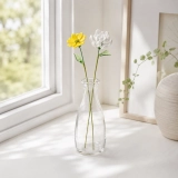 October Birth Flower Handmade Glass Marigold & White Cosmos Set – 2-Stem Birthday Gift (2) October Birth Flower Handmade Glass Marigold & White Cosmos Set – 2-Stem Birthday Gift (2)