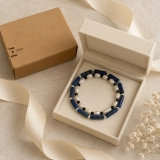 October Midnight Tourmaline Birthstone Bracelet – Black Tourmaline, Lapis Lazuli, Pearl & S925 Silver (3) October Midnight Tourmaline Birthstone Bracelet – Black Tourmaline, Lapis Lazuli, Pearl & S925 Silver (3)