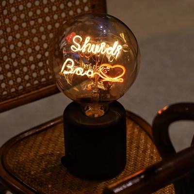 Personalize G125 light bulb to brighten every special moment for your loved one Personalize G125 light bulb to brighten every special moment for your loved one