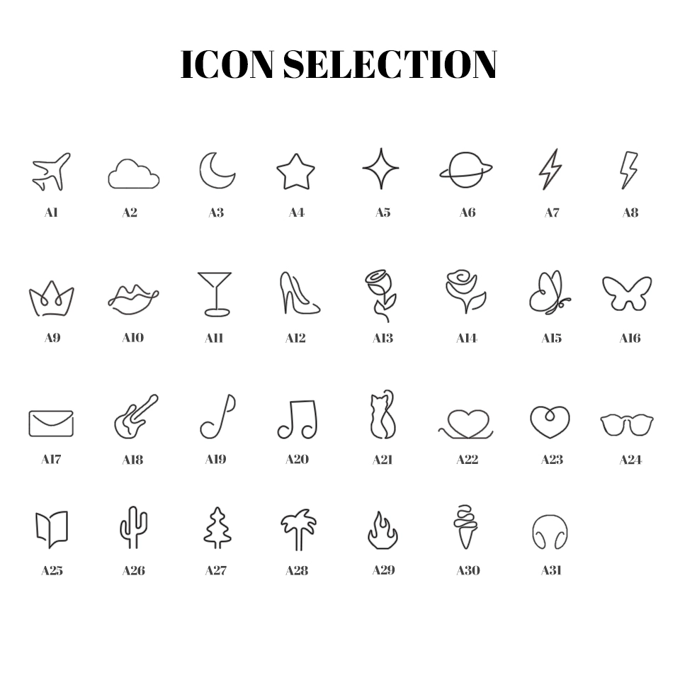 Icon choice: Icon