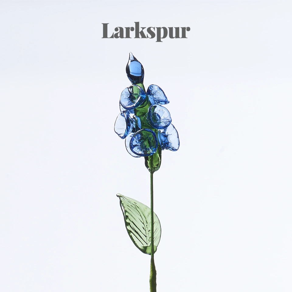 Please select the flower type: Larkspur