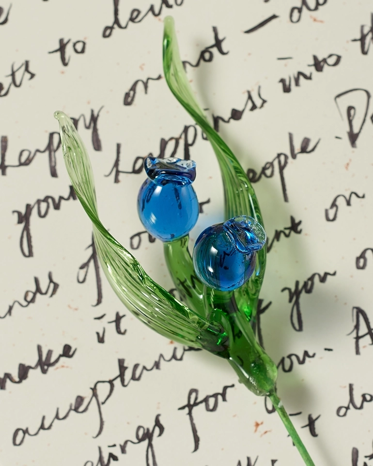 Single Handmade Glass Birth Month Flower – Freely Combined Floral Gift, Personalized Glass Sculpture for Her, Boho Home Decor (4) Single Handmade Glass Birth Month Flower – Freely Combined Floral Gift, Personalized Glass Sculpture for Her, Boho Home Decor (4)