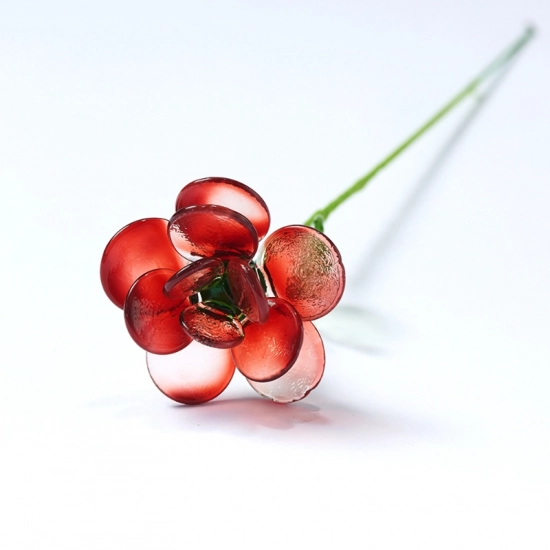 The Everlasting Red Rose – A Handcrafted Symbol of Love in Glass