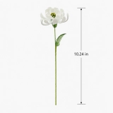 White Cosmos & Marigold-Inspired Handmade Glass Flower, Single Stem Forever Flower Gift (7) White Cosmos & Marigold-Inspired Handmade Glass Flower, Single Stem Forever Flower Gift (7)